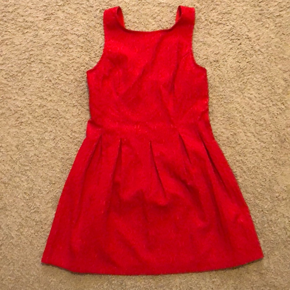 Red dress